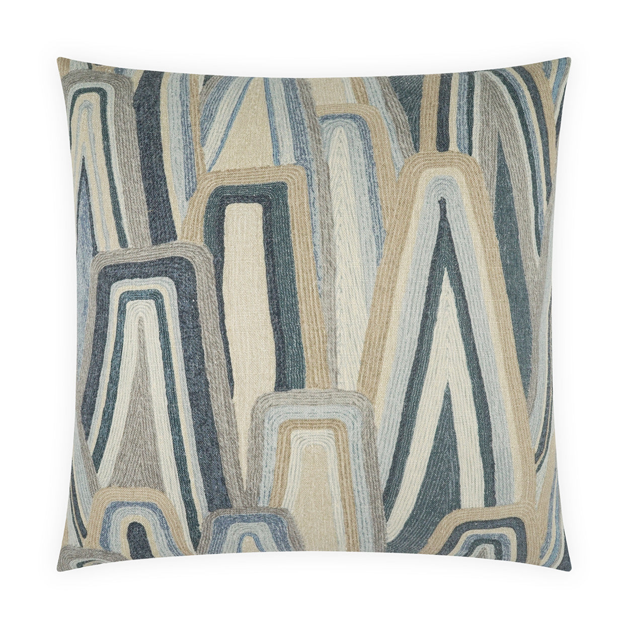 D.V. Kap Home Ridgepoint Pillow - Denim