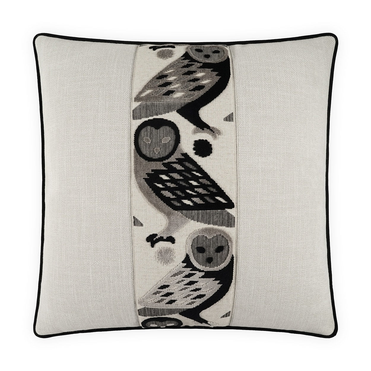 D.V. Kap Home Otus Pillow - Jet