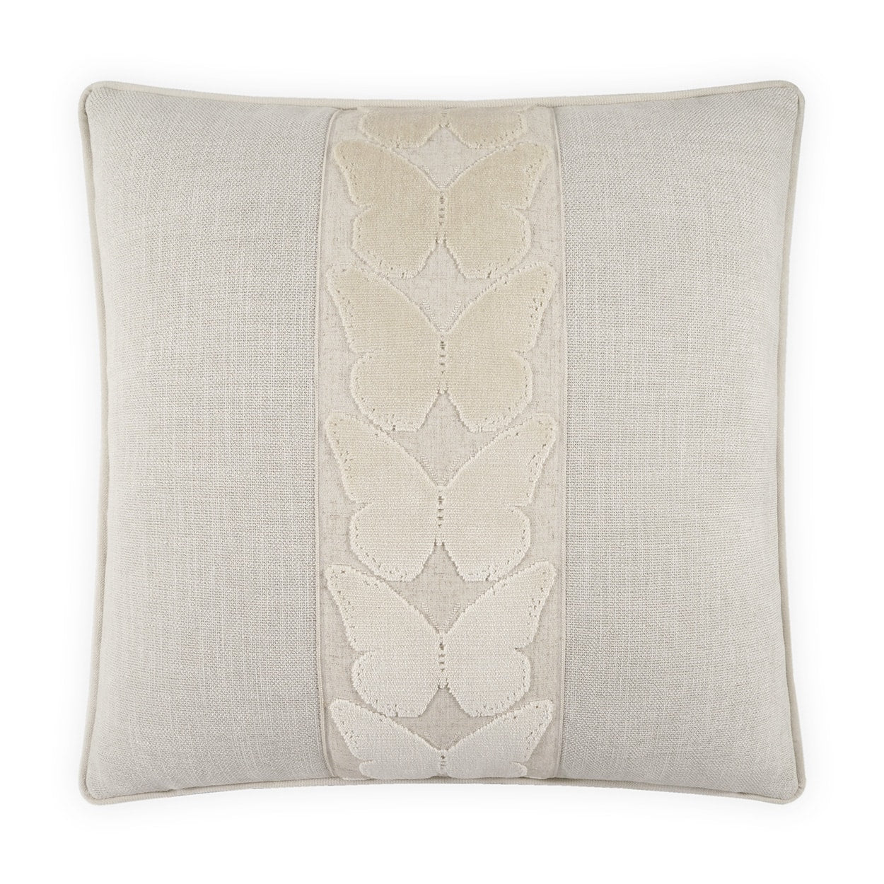 D.V. Kap Home Coleous Pillow - Ivory