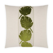 D.V. Kap Home Palm Leaf Pillow - Kiwi