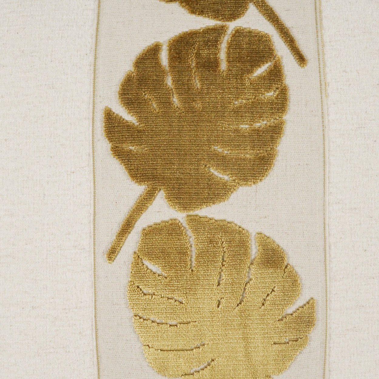 D.V. Kap Home Palm Leaf Pillow - Midas