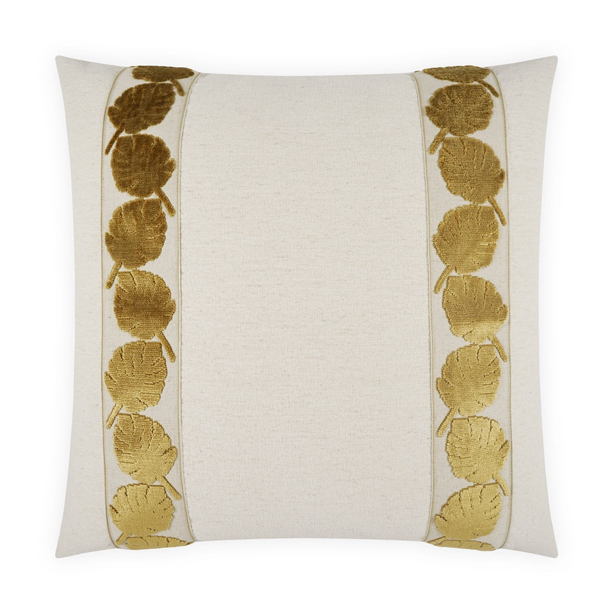 D.V. Kap Home Palm Leaf Mini Pillow - Midas