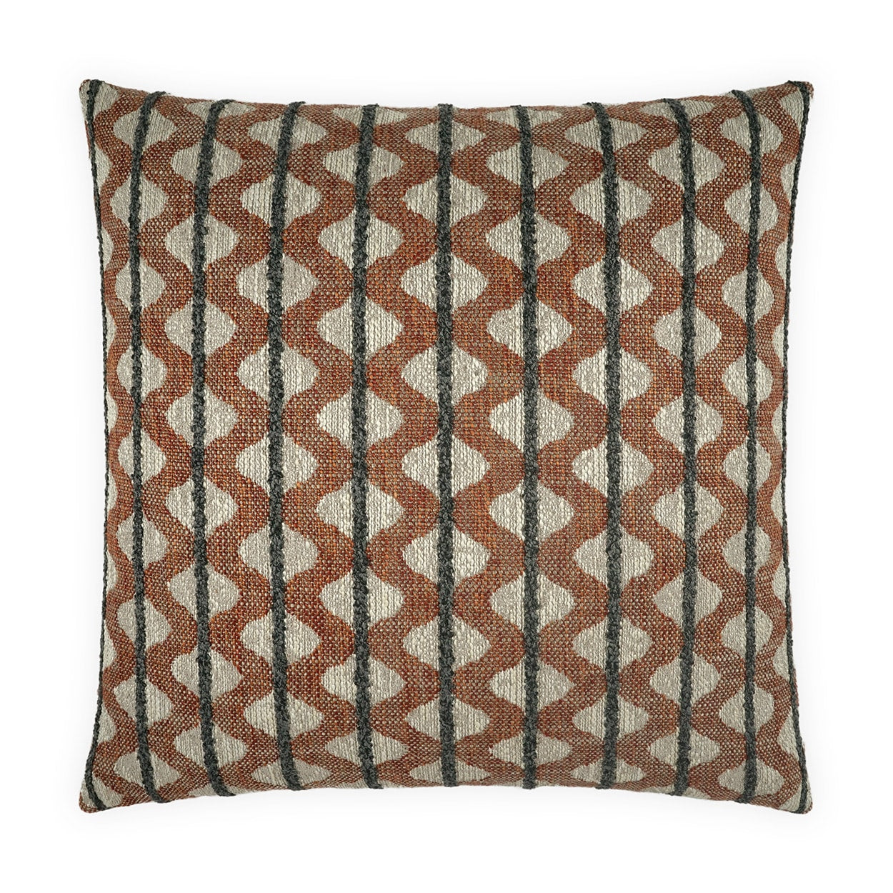 D.V. Kap Home Cheyenne Pillow - Brick