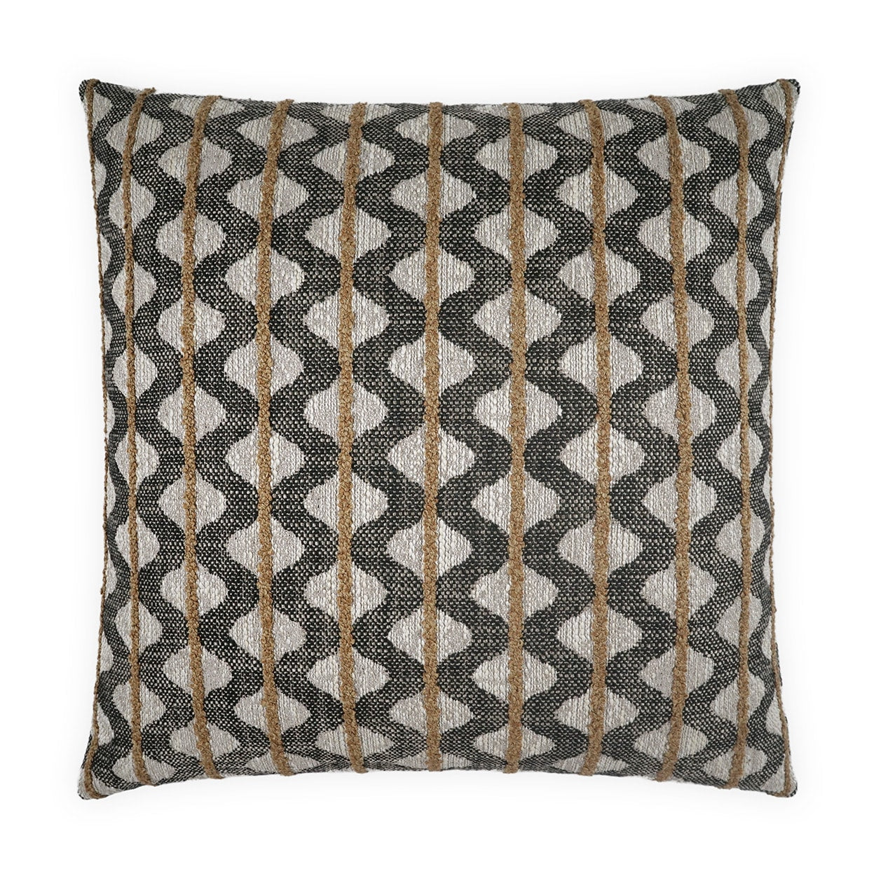 D.V. Kap Home Cheyenne Pillow - Noir