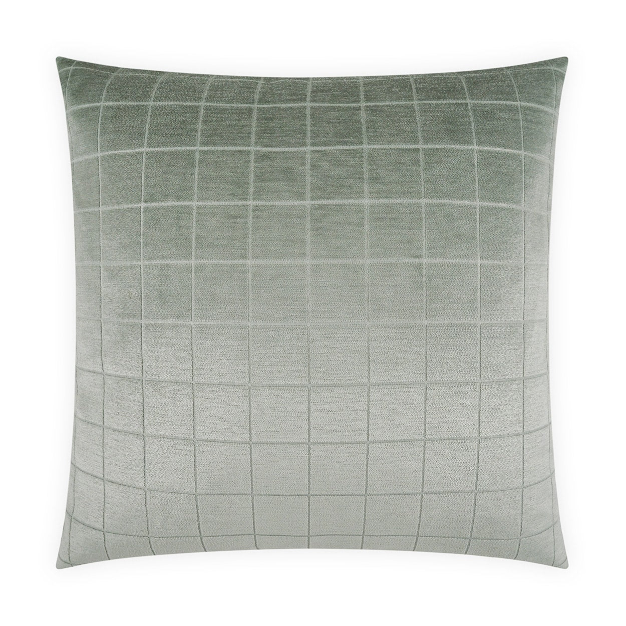 D.V. Kap Home Camden Check Pillow - Glacier