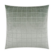 D.V. Kap Home Camden Check Pillow - Glacier