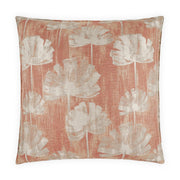 D.V. Kap Home Emberleaf Pillow - Coral