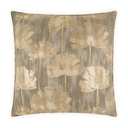 D.V. Kap Home Emberleaf Pillow - Taupe