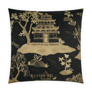 D.V. Kap Home Tang Pillow - Black