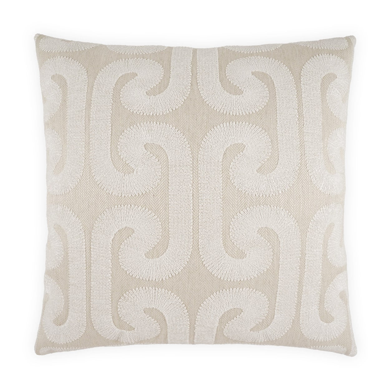 D.V. Kap Home Hathaway Pillow - Pearl