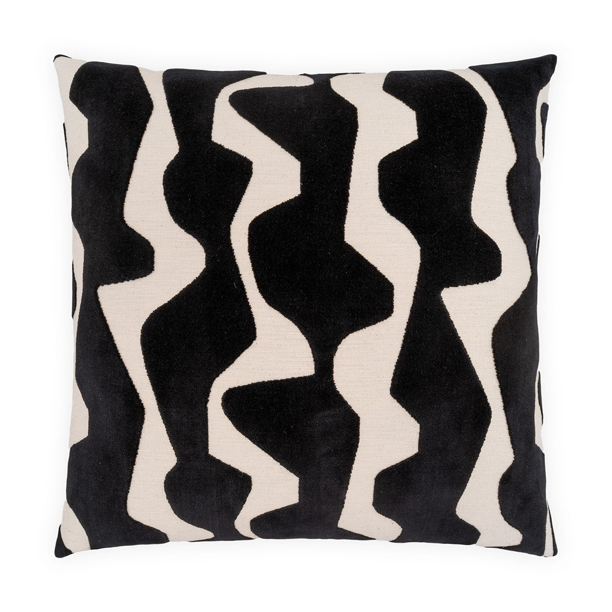 D.V. Kap Home Spazzio Pillow - Ebony