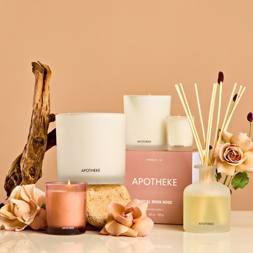 Apotheke Santal Rock Rose Votive Candle