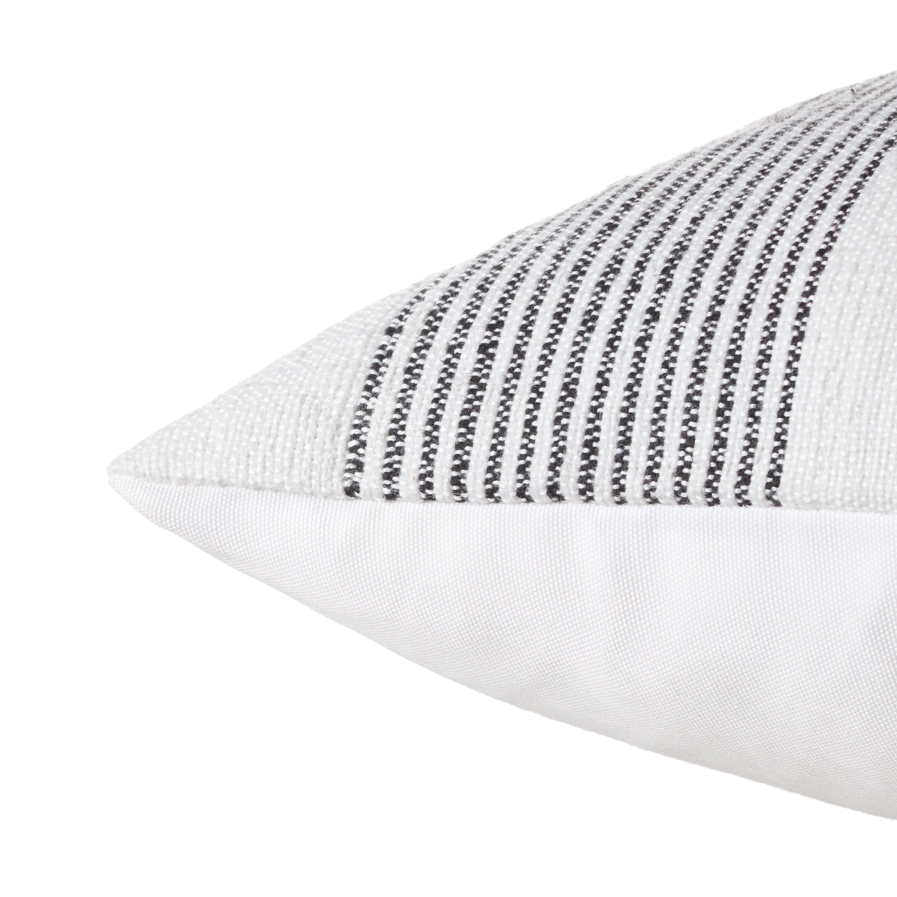 Jaipur Living Parque Pillow - White/Black (ACA11)