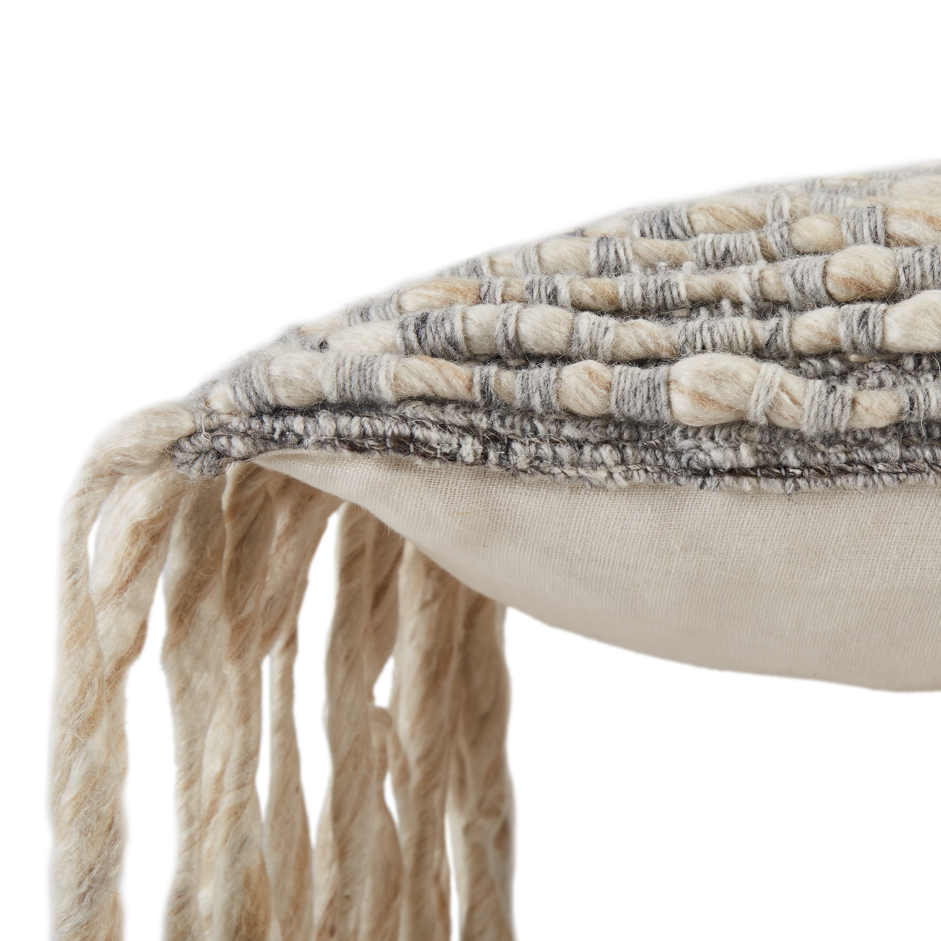 Jaipur Living Artos Pillow - Gray/Cream (AGO01)
