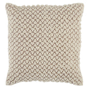 Jaipur Living Madur Pillow - Light Taupe/Ivory (AGO03)