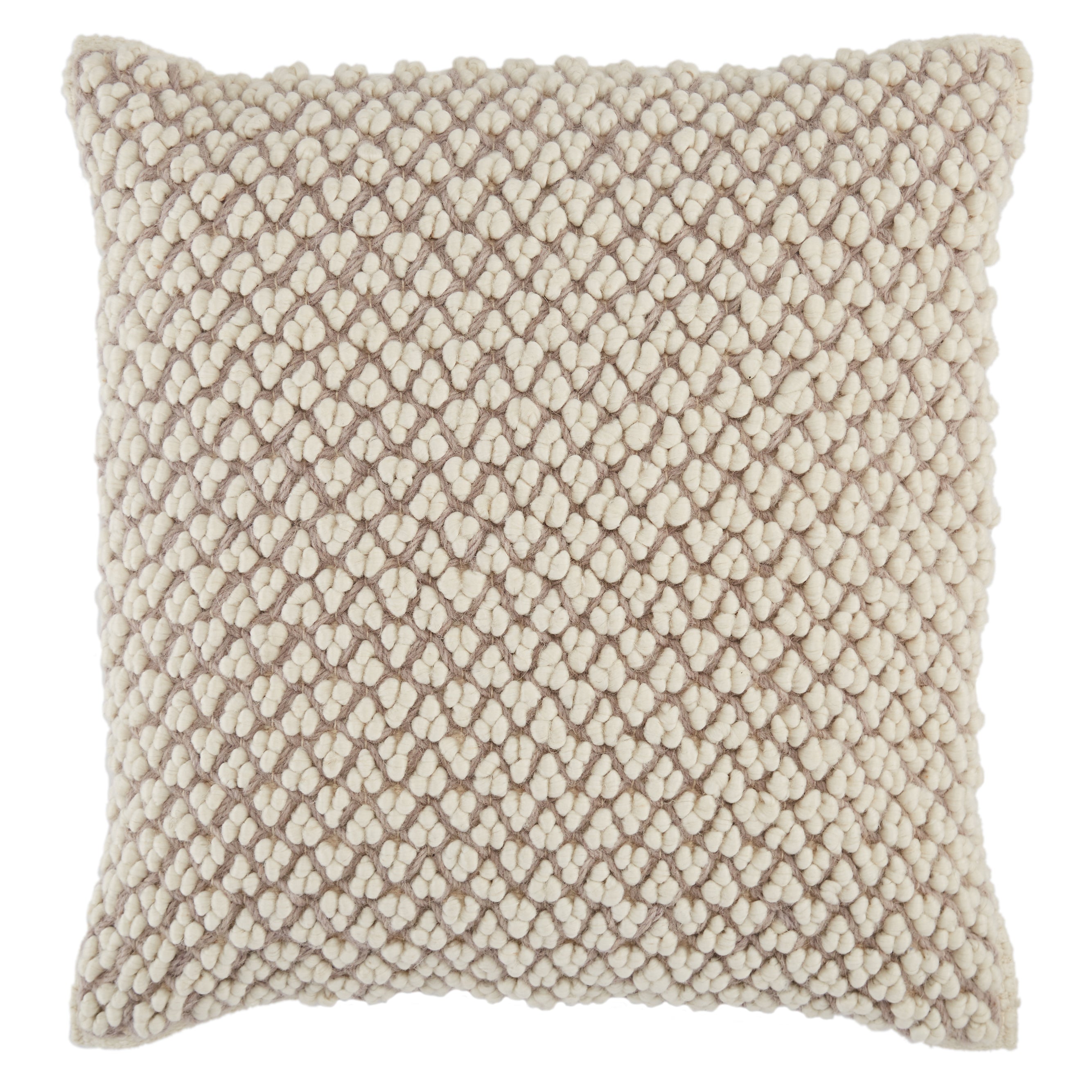 Jaipur Living Madur Pillow - Light Taupe/Ivory (AGO03)