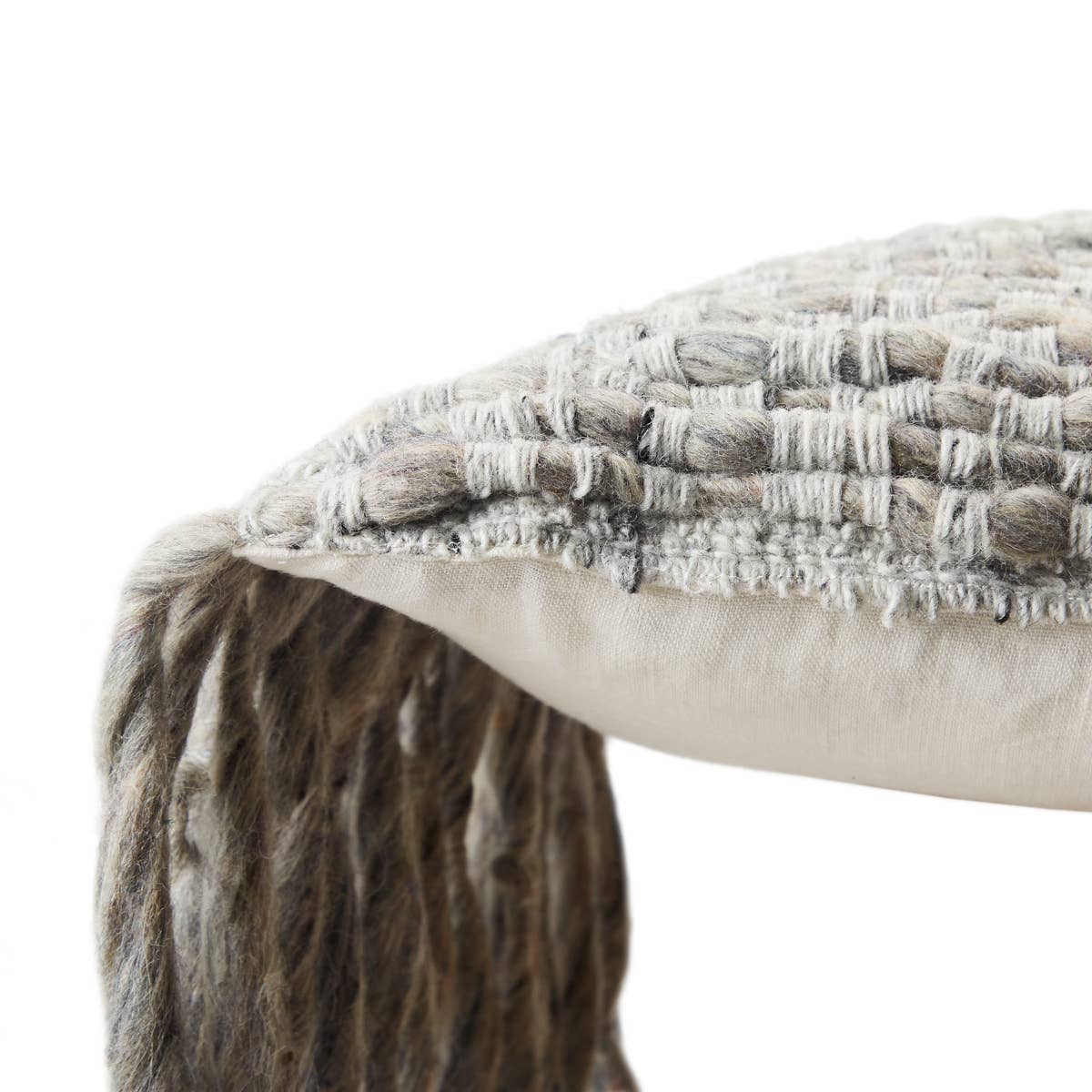 Jaipur Living Angora Pillow - Gray/Ivory (AGO08)