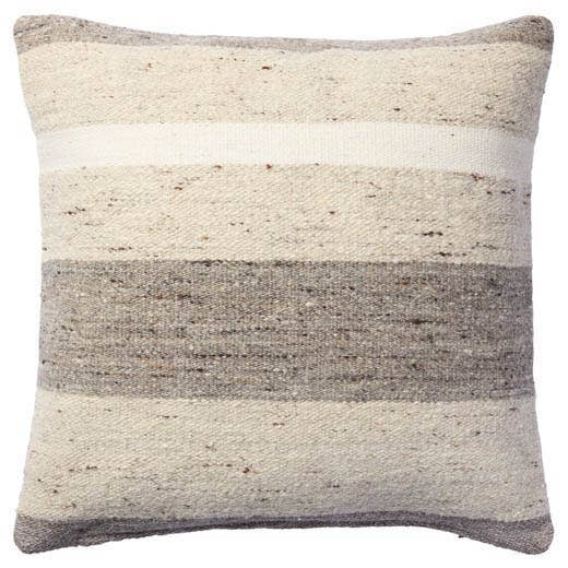 Jaipur Living Origins Pillow - Gray/Tan (ANY01)