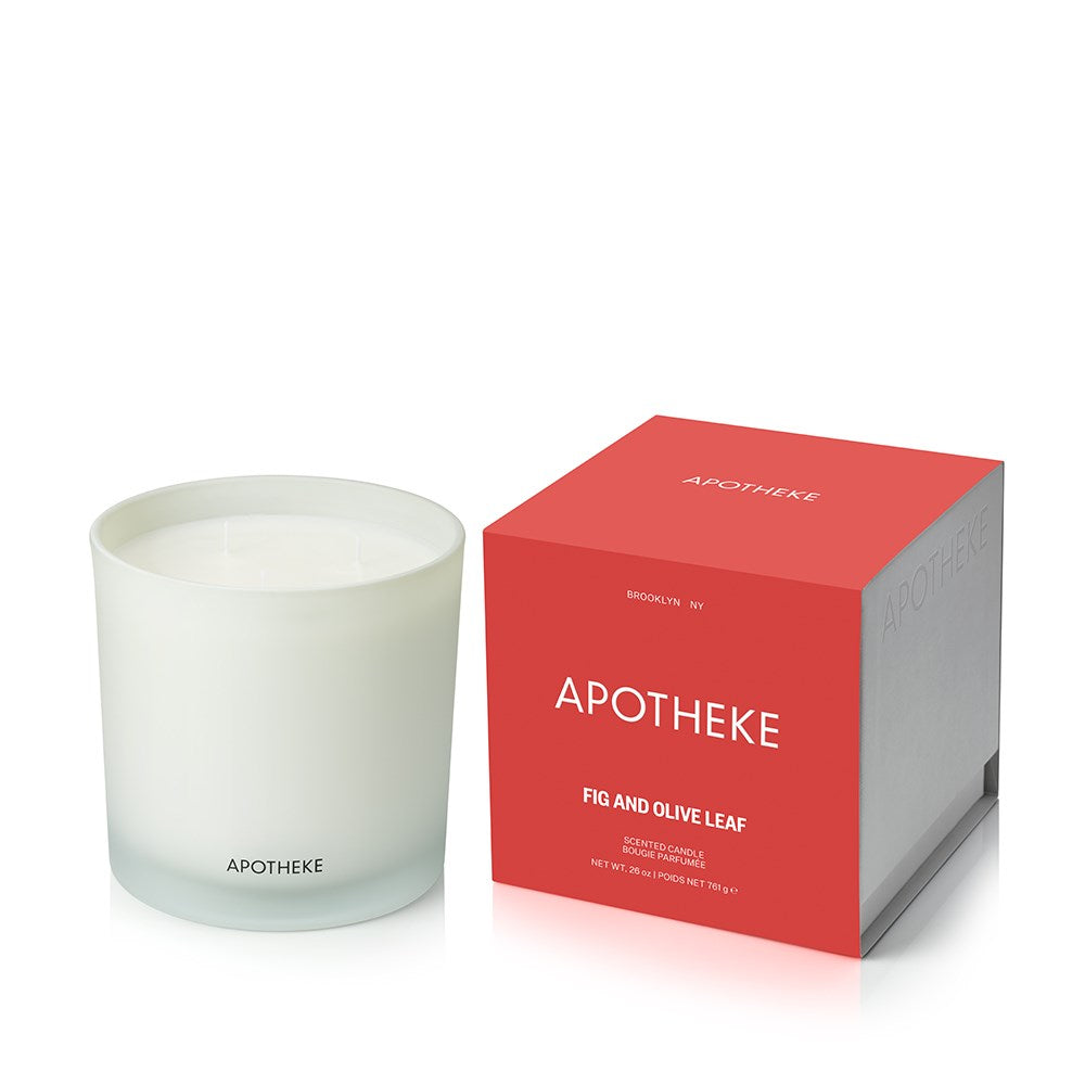 Apotheke Fig and Olive Leaf 3-Wick Candle