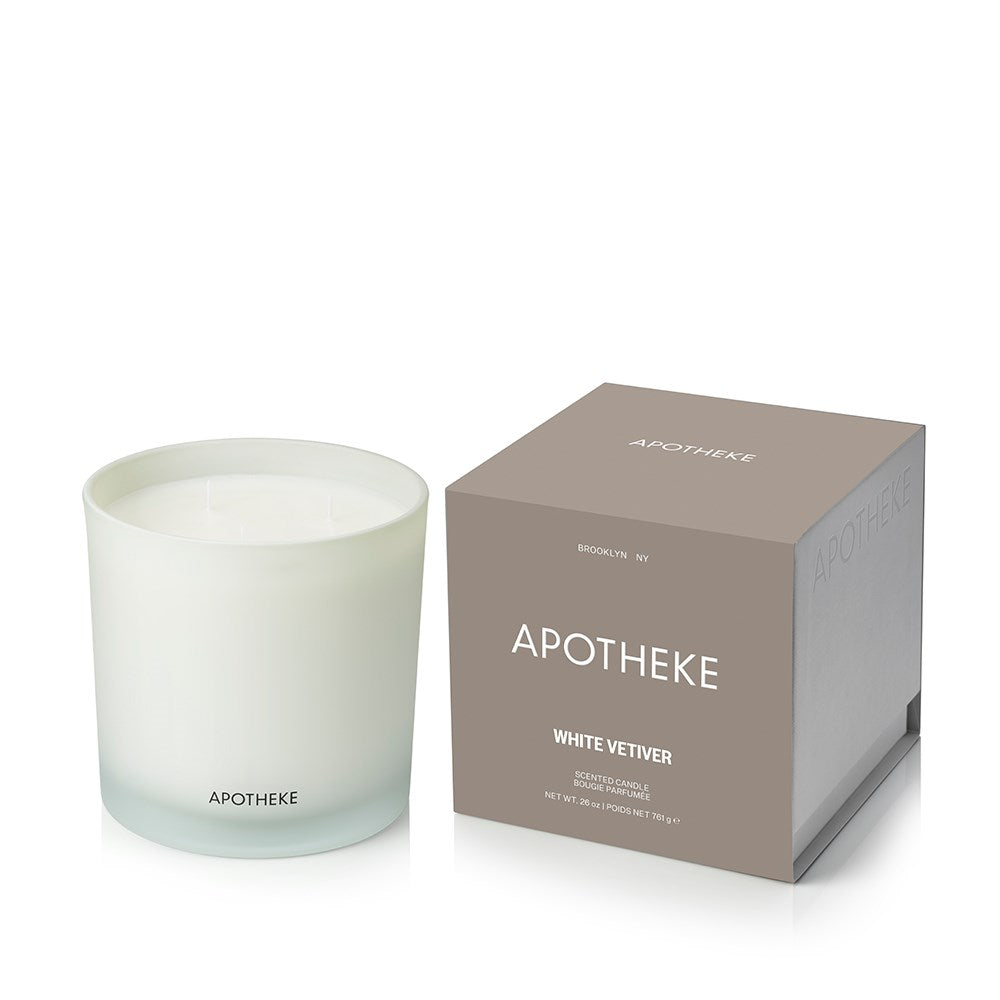 Apotheke White Vetiver 3-Wick Candle