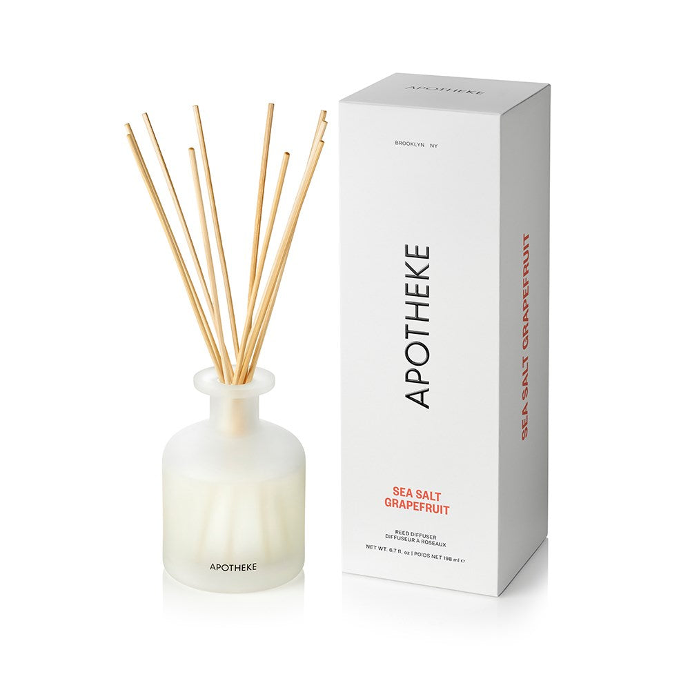 Apotheke Sea Salt Grapefruit Reed Diffuser