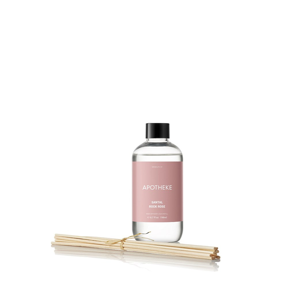 Apotheke Santal Rock Rose Reed Diffuser Refill