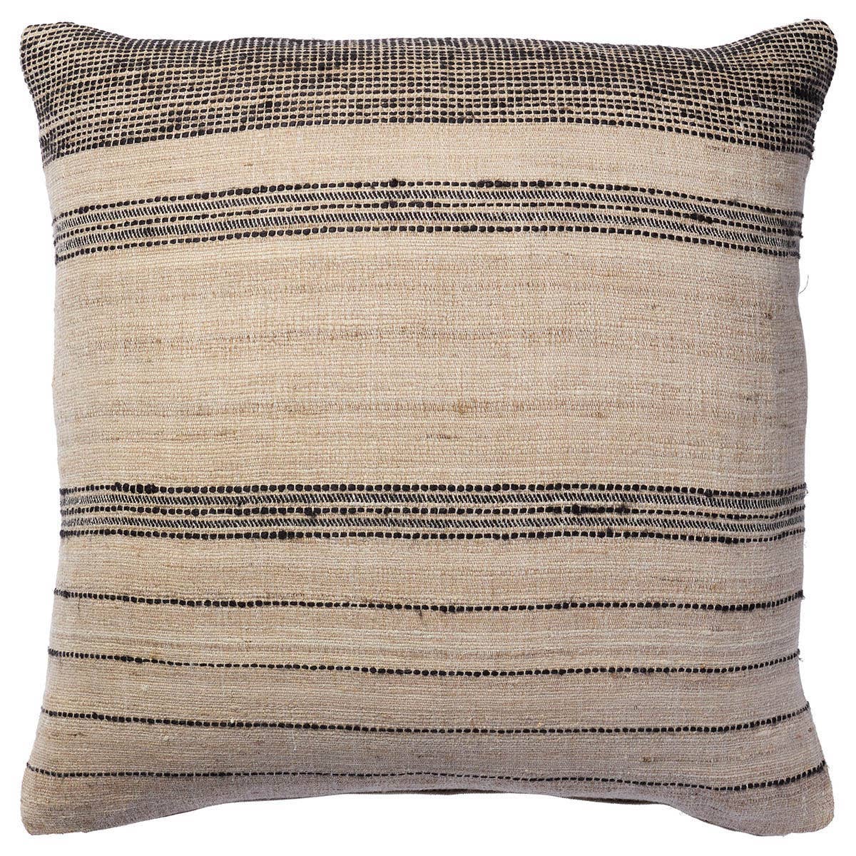 Jaipur Living Origins Pillow - Tan/Black (ASI01)