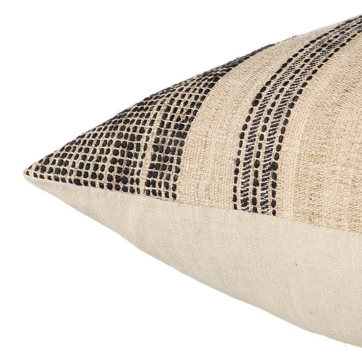 Jaipur Living Origins Pillow - Tan/Black (ASI01)