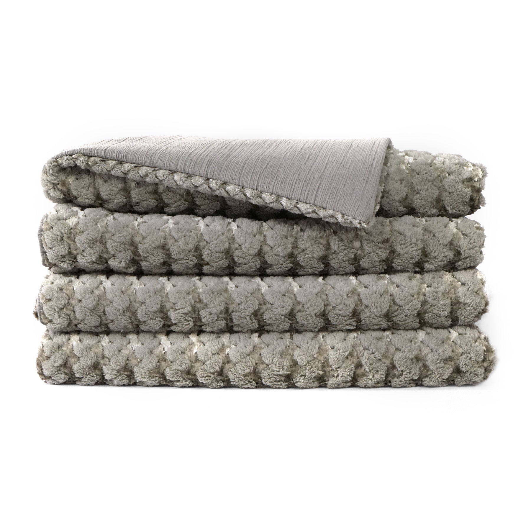 D.V. Kap Home Gene Throw - Grey (Corded)
