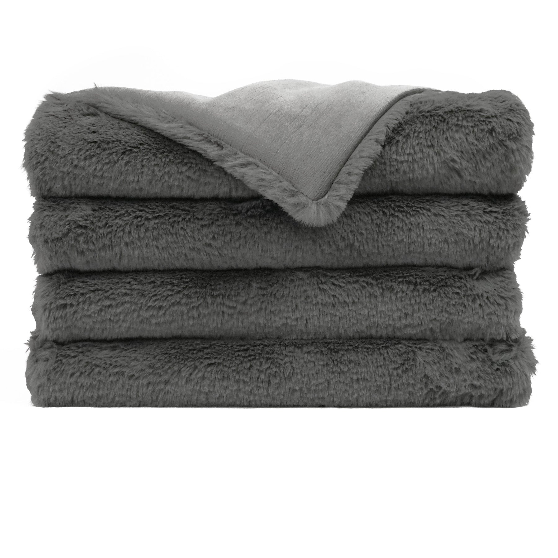 D.V. Kap Home Furocious Throw - Steel (Corded)