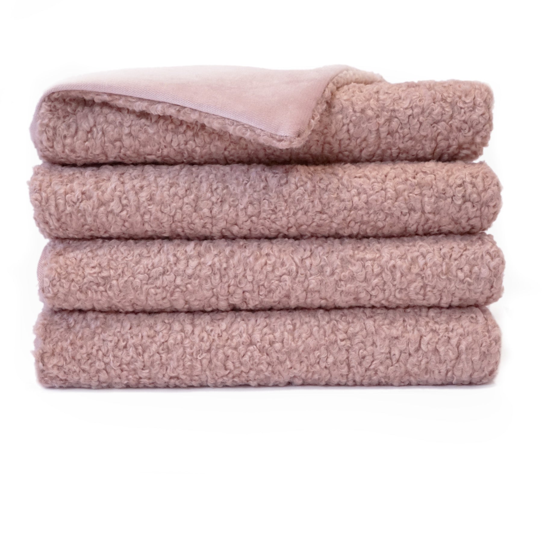 D.V. Kap Home Poodle Throw - Blush
