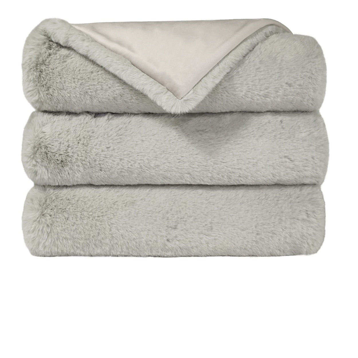 D.V. Kap Home Arlo Throw - Silver