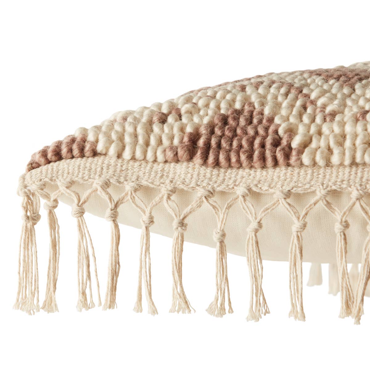 Jaipur Living Bayu Pillow - Mauve/Ivory (BAY03)