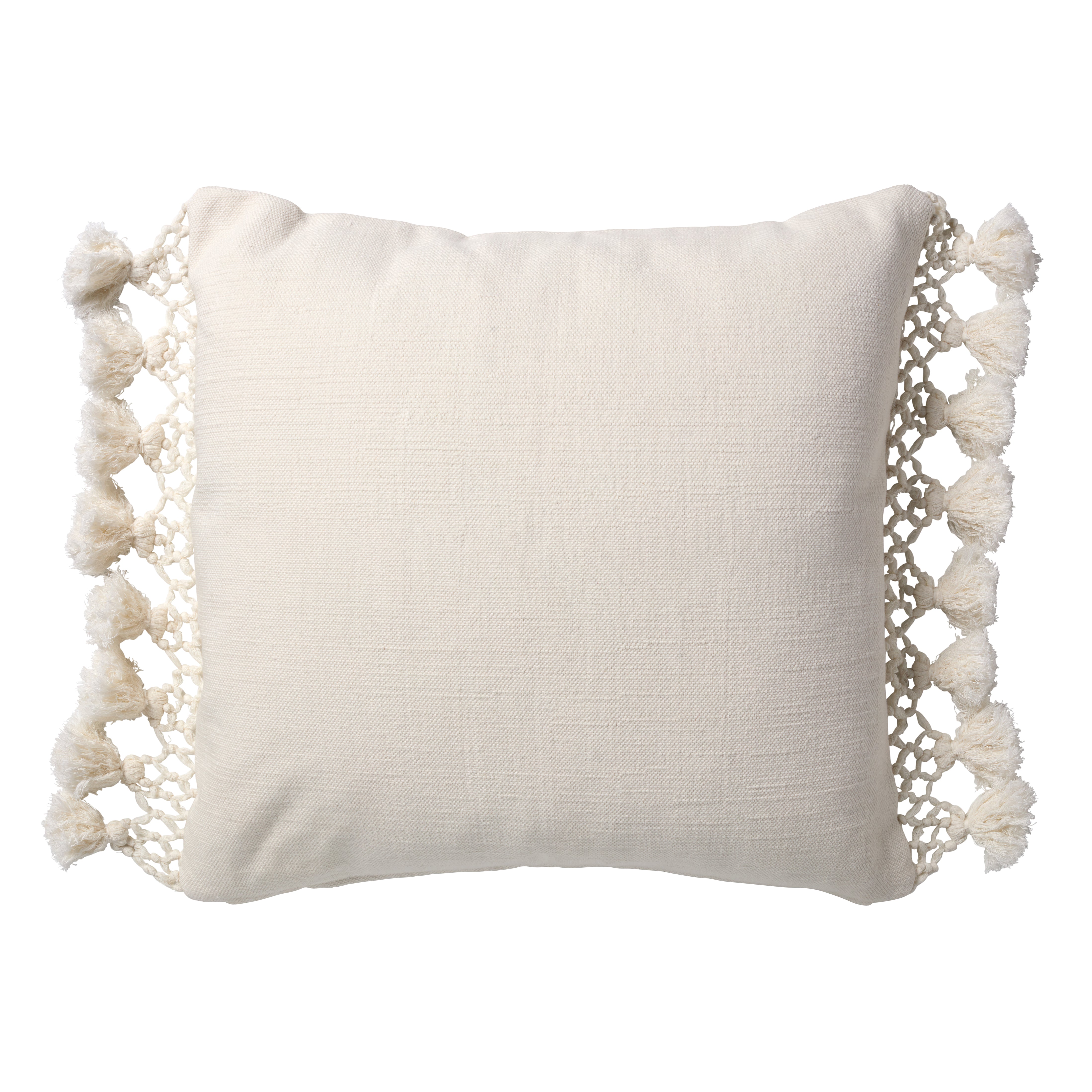 Jaipur Living Traveon Pillow - White (CLE01)