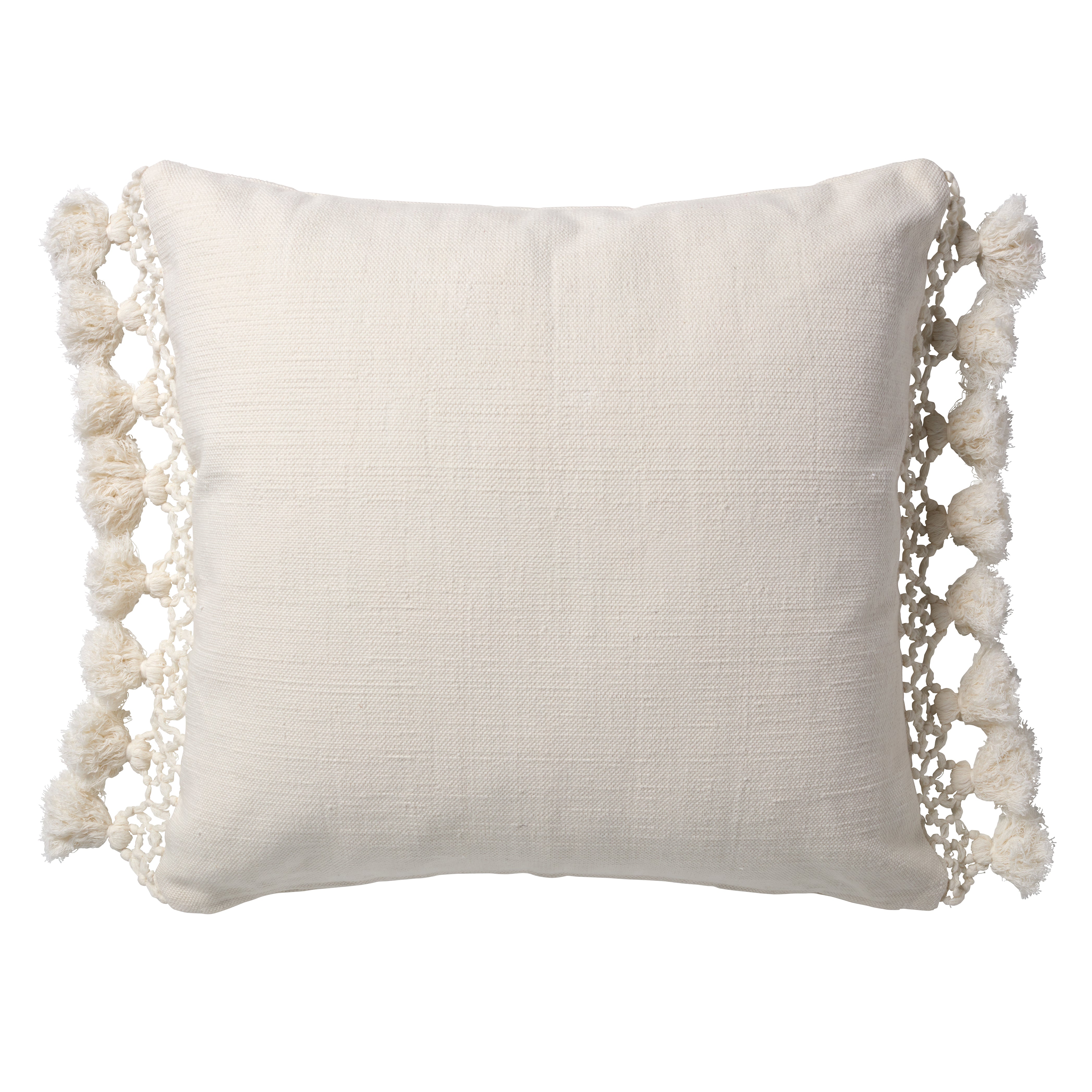 Jaipur Living Traveon Pillow - White (CLE01)