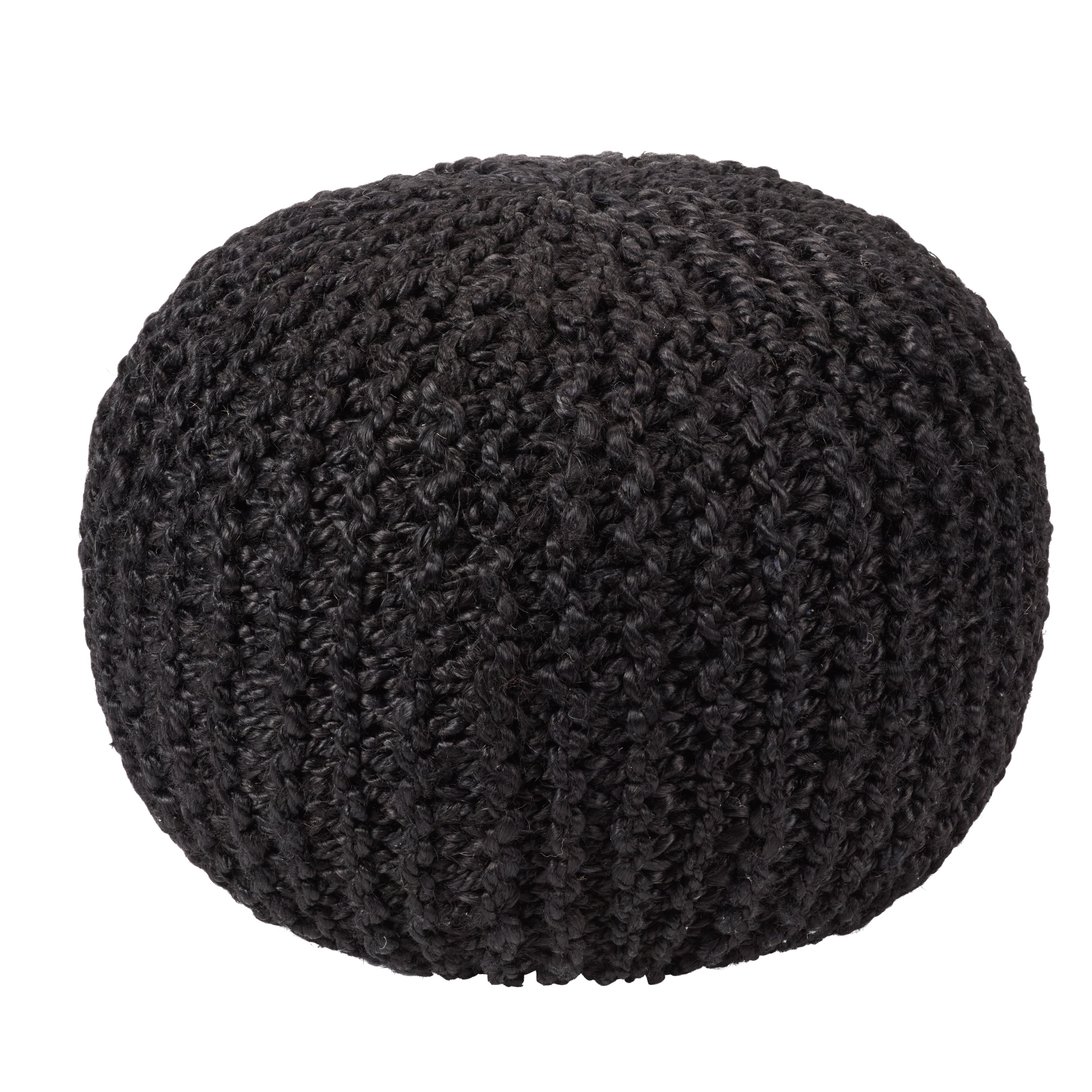 Label J Azene Pouf - Black (CNV03)