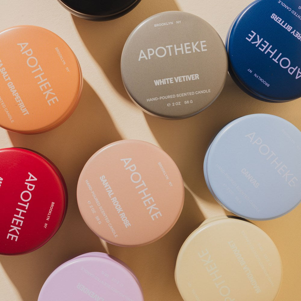 Apotheke Canvas Mini Candle Tin