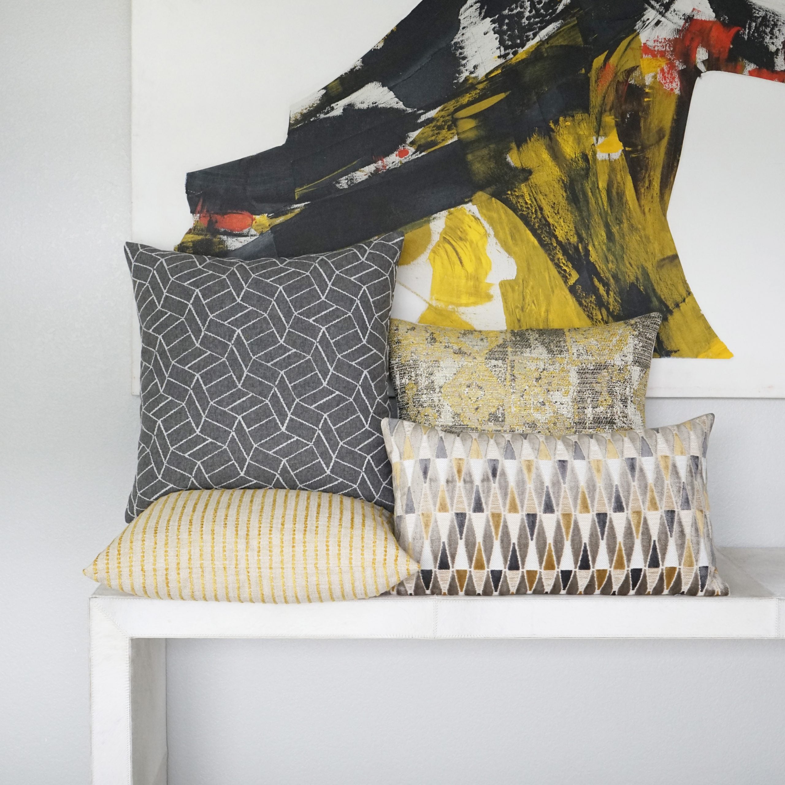 D.V. Kap Home Caramba Pillow - Graphite