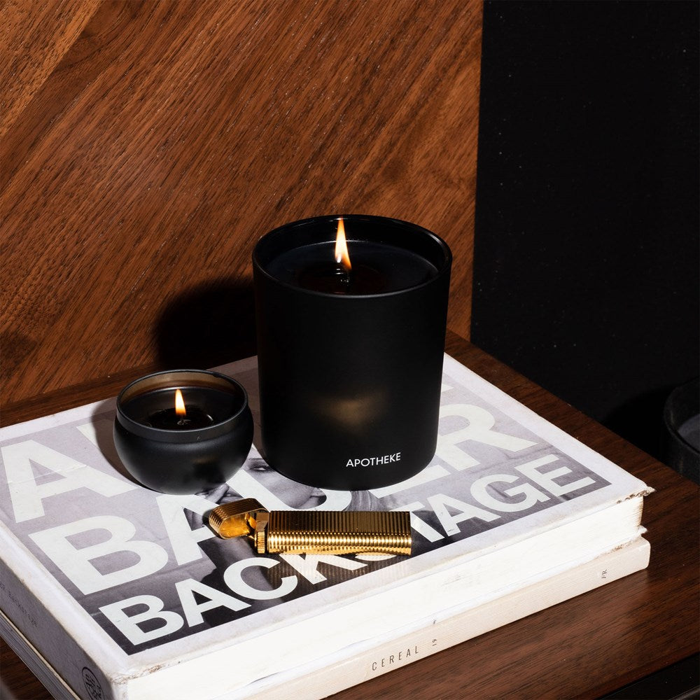 Apotheke Charcoal Mini Candle Tin