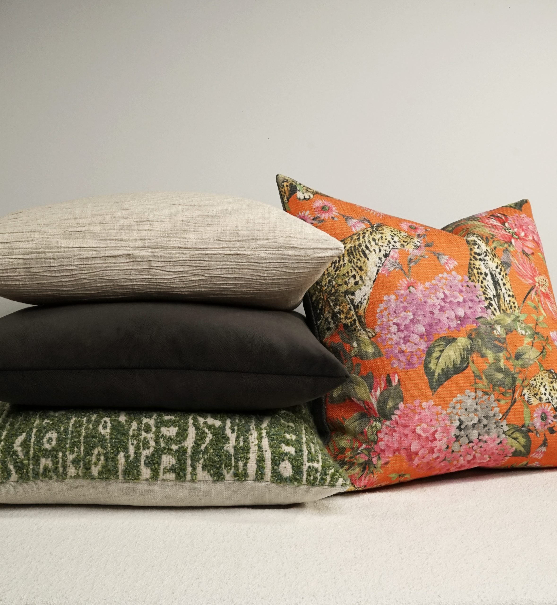 D.V. Kap Home Venture Pillow - Charcoal