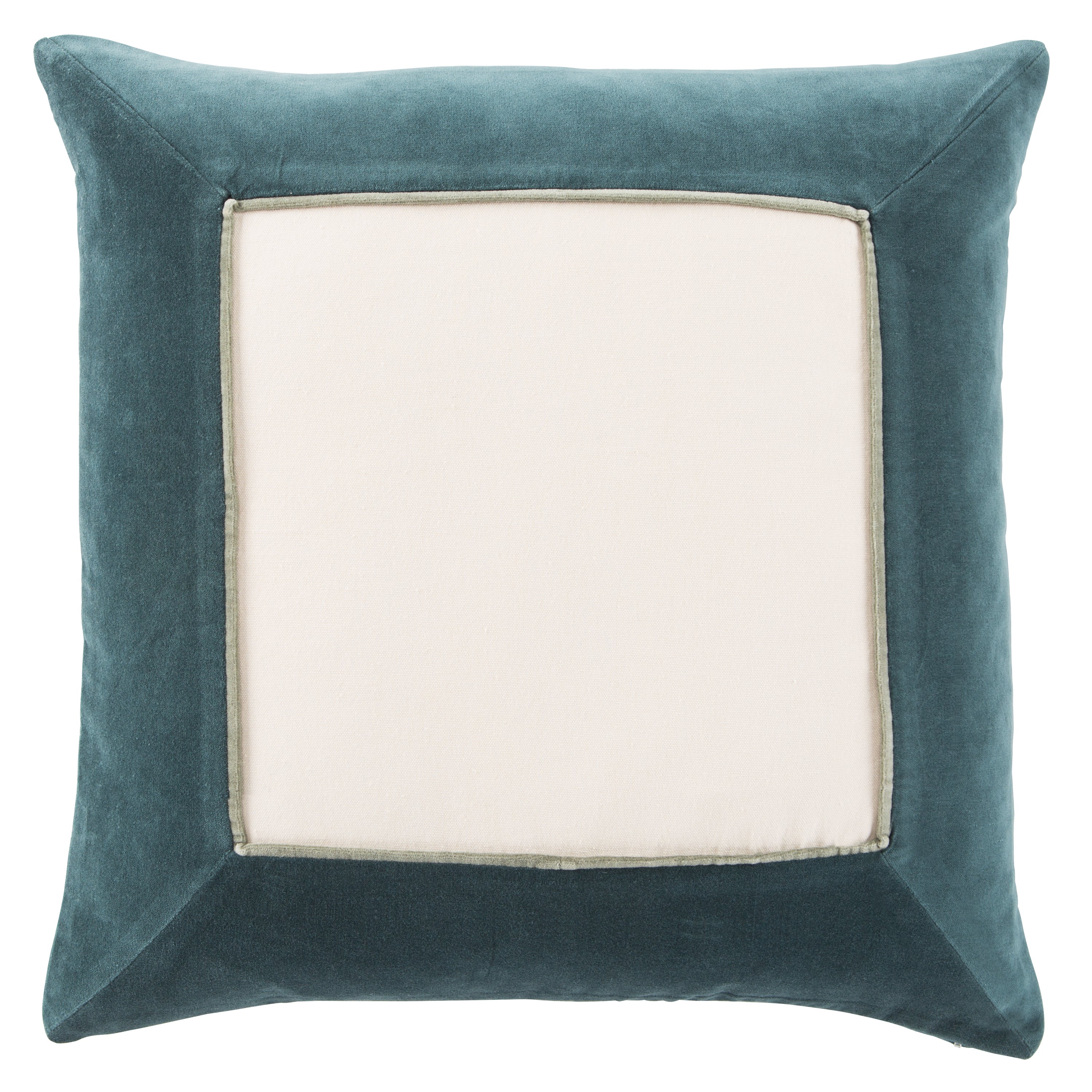Jaipur Living Hendrix Pillow - Teal/Cream (EMS01)
