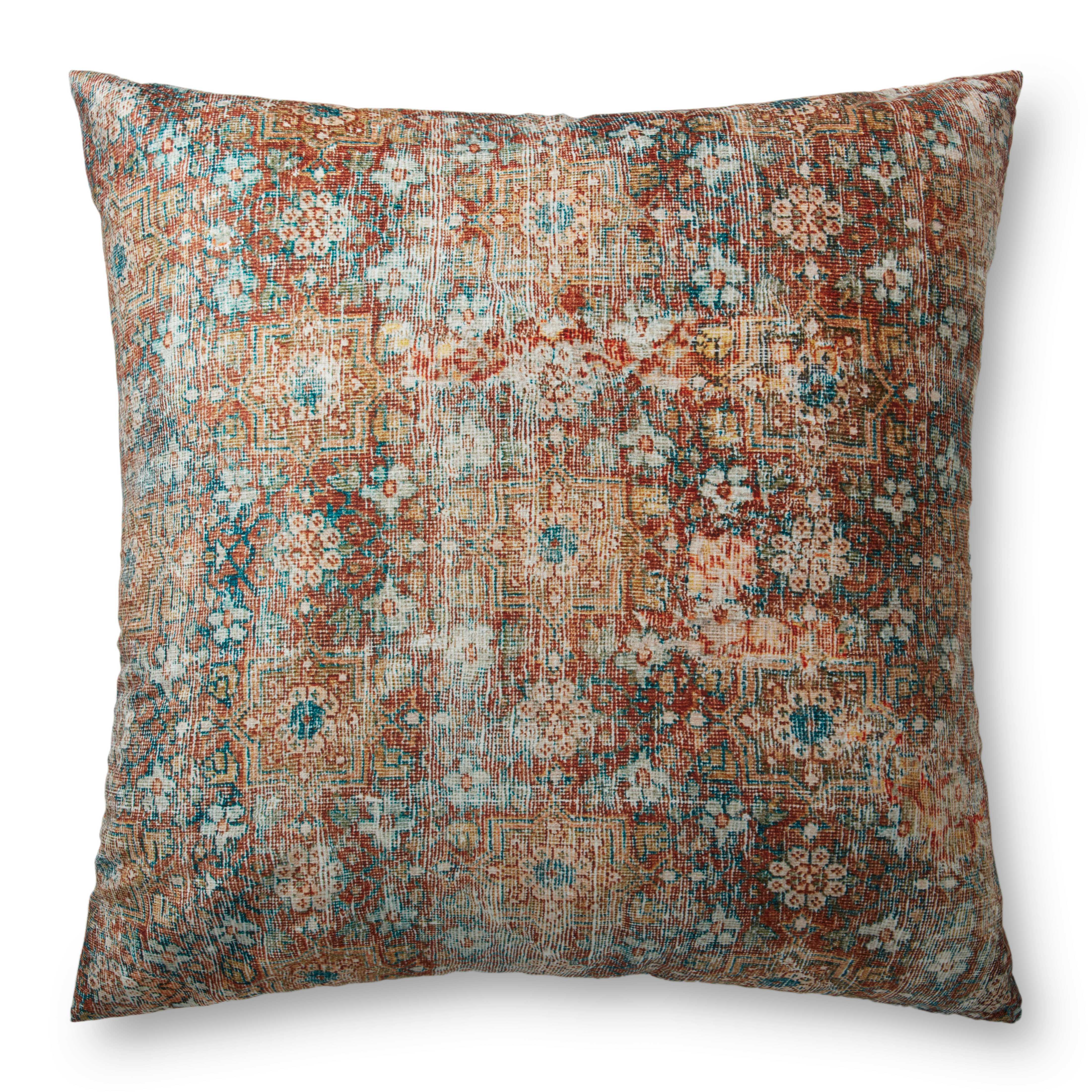 Loloi Pillow - Terracotta / Multi (FP0011)