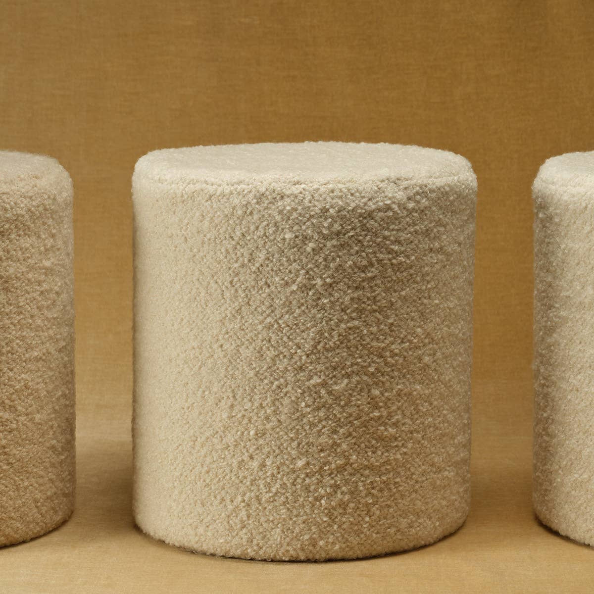 Jaipur Living Folke Pouf - Ivory (FOL03)