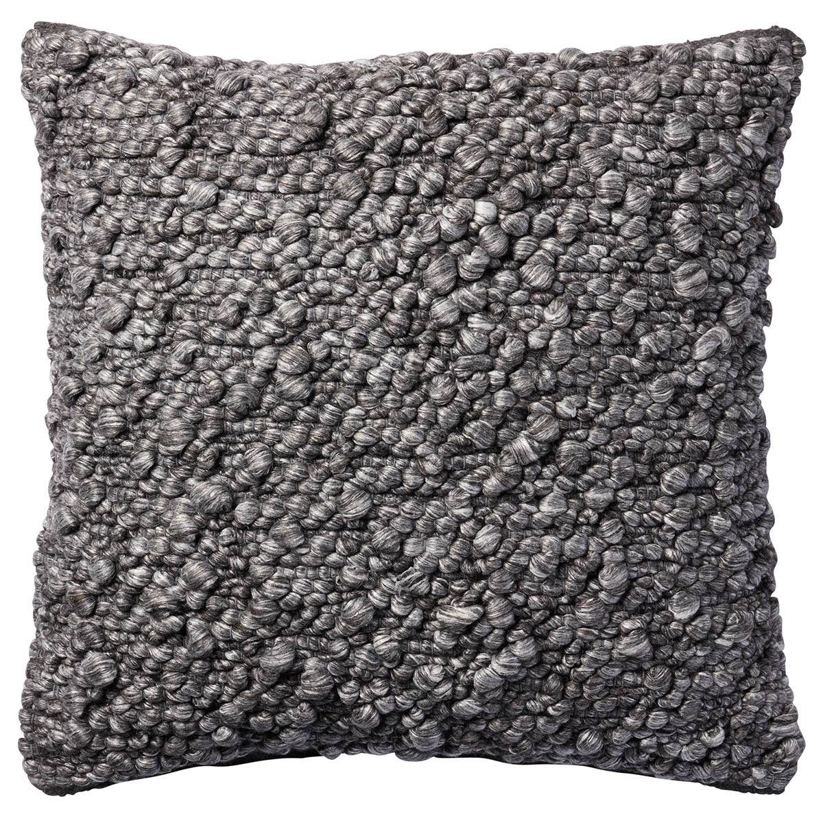 Jaipur Living Origins Pillow - Black/Gray (FRE01)