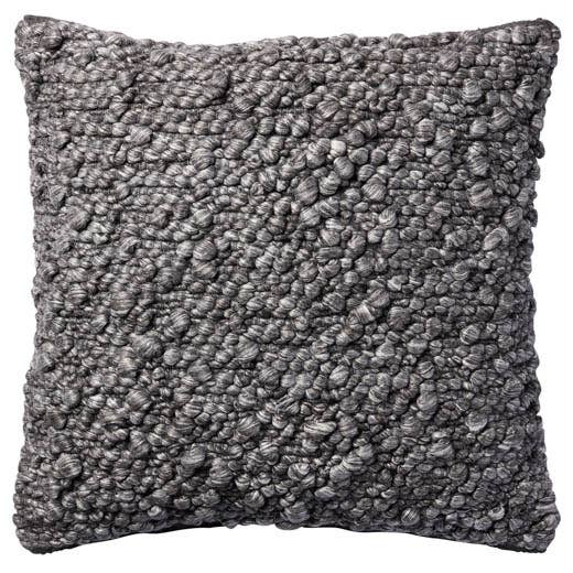 Jaipur Living Origins Pillow - Black/Gray (FRE01)