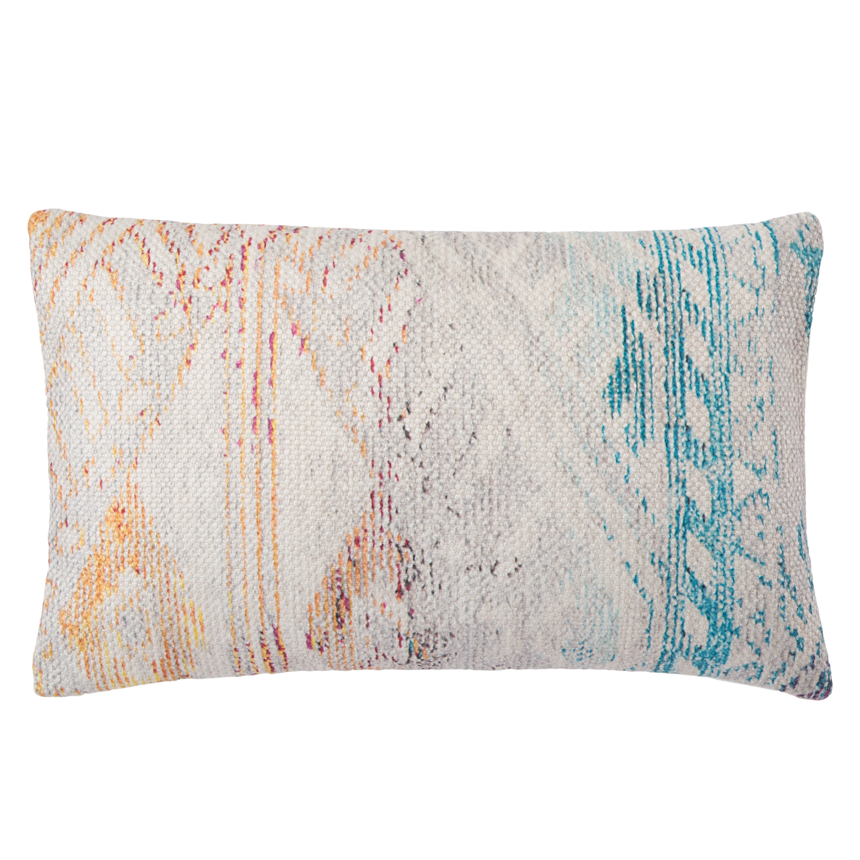 Jaipur Living Tribe Pillow - Multicolor/White (GRN03)