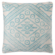 Jaipur Living Groove Pillow - Blue/Ivory (GRN04)