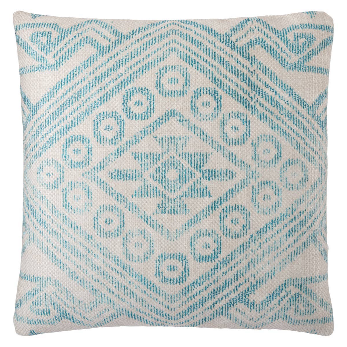 Jaipur Living Groove Pillow - Blue/Ivory (GRN04)