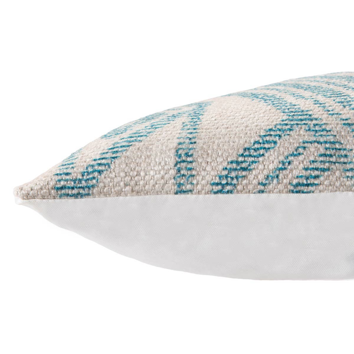 Jaipur Living Groove Pillow - Blue/Ivory (GRN04)