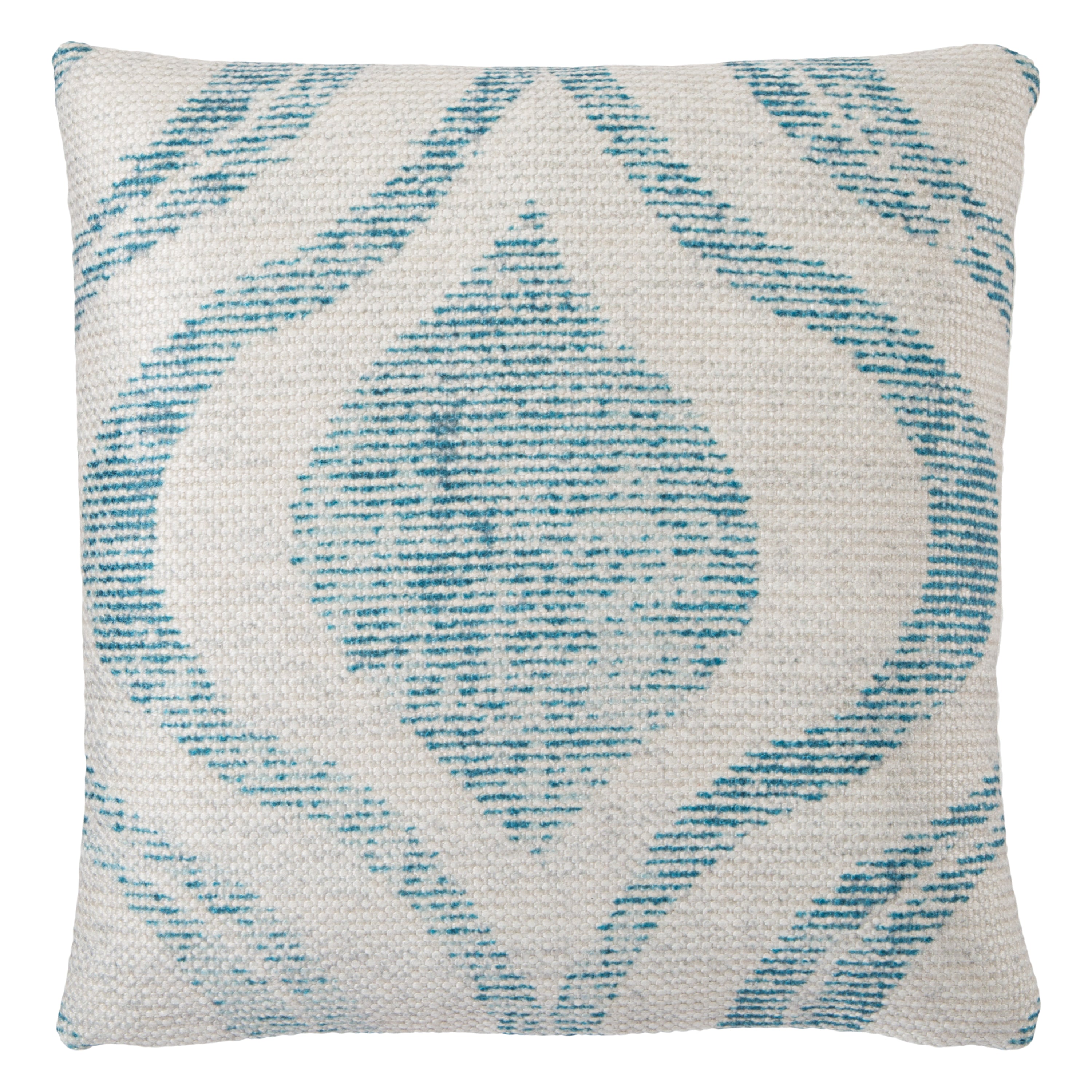 Jaipur Living Cymbal Pillow - Teal/Cream (GRN07)